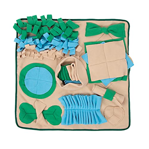 minkissy 1Stk schnüffelkissen für Hunde Hunde-Puzzle-Matte Hundefutter Welpe Spielzeug Schnüffelkissen für Haustiere entzückende schnüffelmatte für Hunde füttern der Hund Snack von minkissy