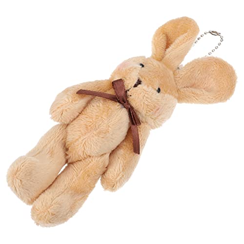 minkissy 1Stück Kuscheliger Plüschkaninchen Schlüsselanhänger Süßer Cartoon Anhänger für Taschen Rucksäcke Autoschlüssel Langlebige Hängedekoration minkissy 1Stück Kuscheliger Plüschkaninchen Schlüsselanhänger Süßer Cartoon Anhänger für Taschen Rucksäcke Autoschlüssel Langlebige Hängedekoration von minkissy