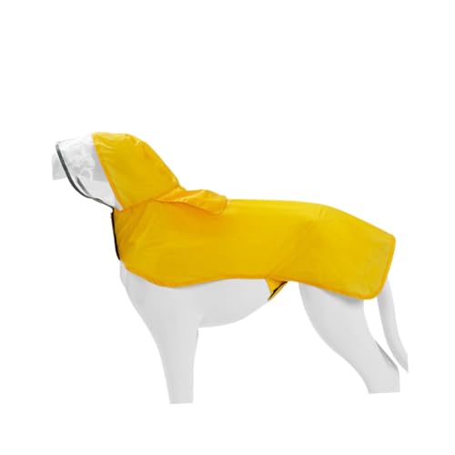 minkissy 1pc Hoodie Jacke Regenjacke für Hunde Hunde?regen?Poncho?Hund?regen?Gear?? Reflektierende Westen Reflektor Weste Tanktops Haustier Ausrüstung Anzug Weste Wasserdicht Poncho Haustier Regen von minkissy