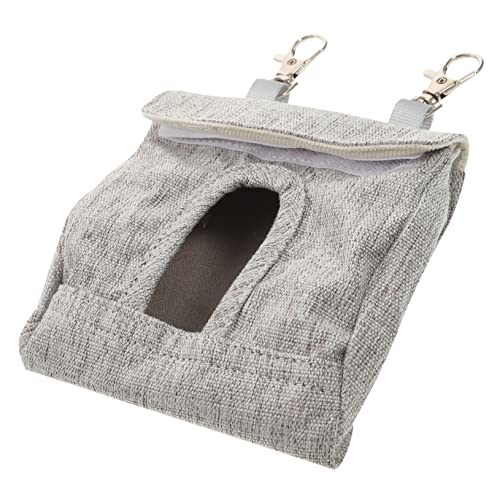 minkissy 1pc cloth bag heu feeder rabbit castle hamster feeder bag Large Hey Manger Bunny Heu Bag Hamster Heu Wall Mounted Heu Rack Heu for guinea pigs Rabbit Hey Manger hanging mesh bag von minkissy