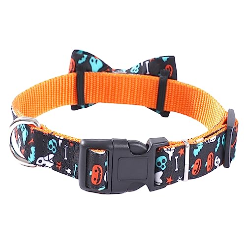 minkissy 1Stk Haustierhalsband Halloween-Hundedreieck Halloween-Haustier-Taschentücher Halloween Dekoration Halloween-Dekoration Hundehalsband für Halloween Haustierzubehör Stoff von minkissy