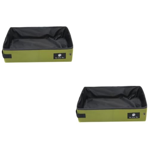 minkissy 2 Stück Box Pet Pee Case Katzenstreu Falte von minkissy