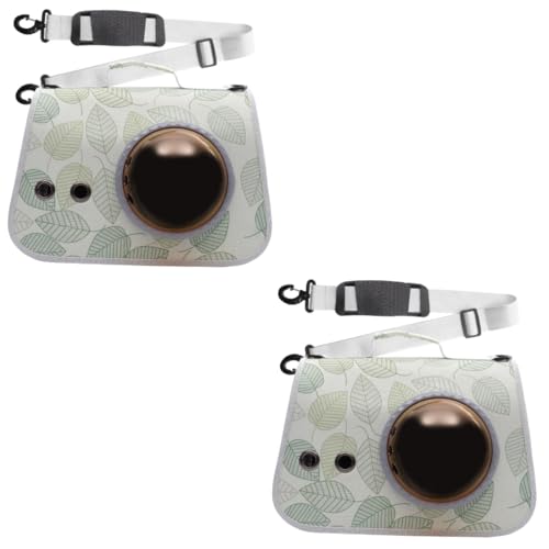 minkissy 2 Stück Katze Hund Tasche Duffle Bag für Tragetasche für Katzen Große Katze Tragetasche Duffle Bag Groß Wanderrucksack Katzenhalter Katzenbehälter Katzentasche Welpe Katze Rucksack Reise von minkissy