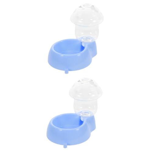 minkissy 2 x Haustier-Futterspender für Hunde, automatischer Futterspender für Kaninchen, Wasserspender, Kaninchen, Wasserspender für Katzen, Haustier-Futterstation, Hasen-Wassernapf, von minkissy