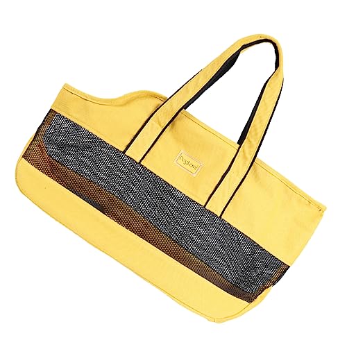 minkissy 2 x Haustiertasche, weiche Seiten, Haustier-Tragetasche, Haustier-Reisetaschen, tragbare Haustier-Handtasche, Hunde-Tragetasche, Welpen-Tragetasche, Polyester (Segeltuch, kleiner und frischer von minkissy