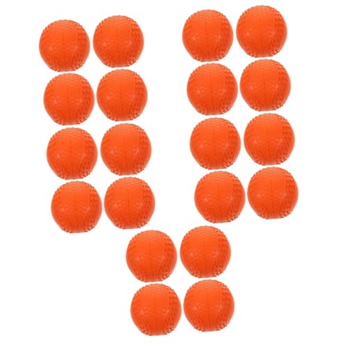 minkissy 20 STK Hundeball aus Gummi Pey jagt Spielzeug Beißball für Hunde Outdoor-Spielzeug Hundekauspielzeug für kleine Hunde Spielzeuge Hundebälle Bälle für Hunde Kleiner Hund Gummiball von minkissy