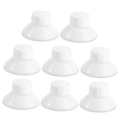 24 PCS Strong suction cup suction cup replacement retainer holder aquarium heater window suction cup supports Aquarium Suction Cup white hose clamp plastic multipurpose von minkissy