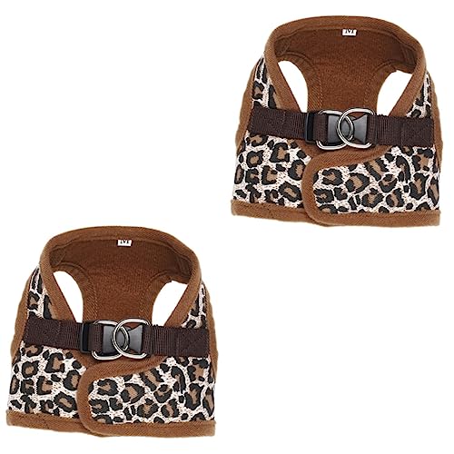 minkissy 2St Hunde Schutz hundegurt dogbed quietschspielzeug für Hunde hundekragen Welpengeschirr Tragetasche für Haustiere Mesh-Hundegeschirr Mesh-Hundejacke Welpenjacke Brustgurt von minkissy