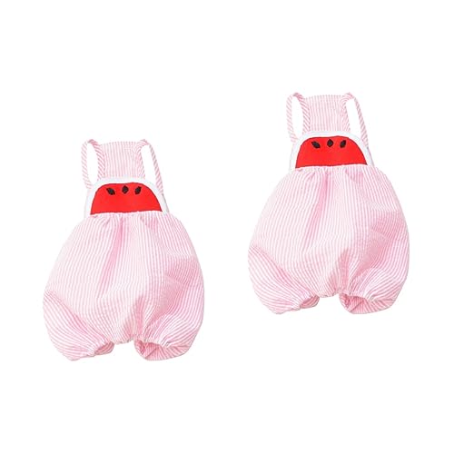 minkissy 2St Hundeschlinge für große Hunde Hinterbeinstütze Hemd für ädchen Kleider Welpengeschirr Hund Kleid Tuch Haustierhose Wassermelone Hundekleidung der Hund Hosenträger Gurt von minkissy