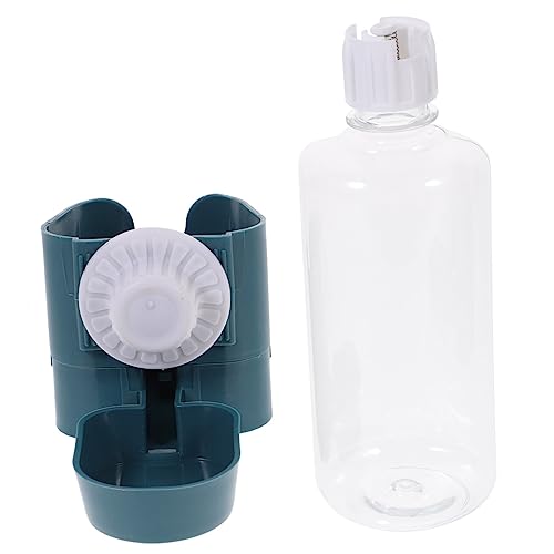 minkissy 2St Kaninchentrinker Futterspender für Kaninchen Chinchilla-Wasserflasche hängende Flasche für Haustier Wasserspender für Kaninchen automatisch Trinkbrunnen Hundefutter Hamster pp von minkissy