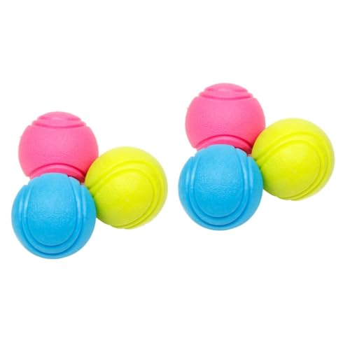 minkissy 2st Spielzeug Für Hunde Interaktives Hundespielzeug Mittelgroßes Hundespielzeug Abs Kleines Welpenspielzeug Kleine Hundespielzeuge Jugueten Kaubälle Für Hunde Der Hund Kauball von minkissy