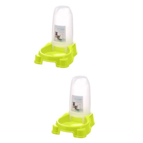 minkissy 2St Feeder Wasserzufuhr Futterspender für Hunde Make-up-Feeder Flexkanal Schlauch Futterautomat für Haustiere Futterautomat für Katzen füttern Timer Lipgloss Zubringer von minkissy