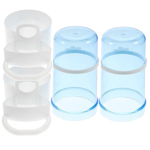 minkissy 2St automatischer Vogelfutterspender pet Feeder pet Supplies Tierwasserflaschen Hamsterwasserflasche mit Ständer Wasserspender Kaninchenfutter Futterautomat für Haustiere von minkissy