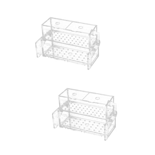 minkissy 2er-Box Filter Für Fischbecken Stumm Filterkartusche von minkissy