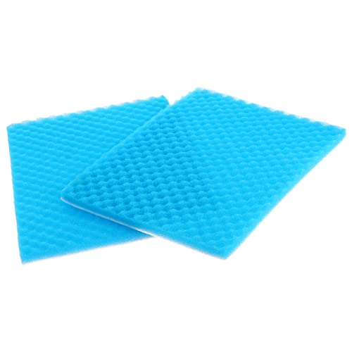 minkissy Aquarium-Schwamm 2 Stück Hochdichter Filterschwamm Pad für Die Reinigung Von Aquarien 30 X 25 cm Wasserpad von minkissy