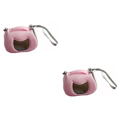 minkissy 2st Handtasche Die Einkaufstasche Rucksack Reisetasche Rosa Reisen Haustier von minkissy