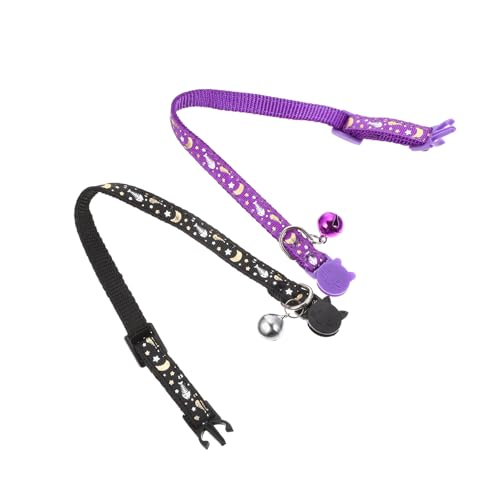 minkissy 2st Haustierhalsband Tischleuchte Stoff Binden Sanft von minkissy