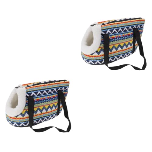 minkissy 2st Kleiner Hunderucksack Organizer-Taschen Für Die Reise Reiserucksack Kleine Tragetasche Für Hunde Reisetasche Haustier-geldbörse Hundeträger Reisen Lagerung Aufbewahrungstasche von minkissy