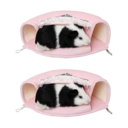 minkissy 2st Meerschweinchen-hängematte Hängendes Bett Hamster von minkissy