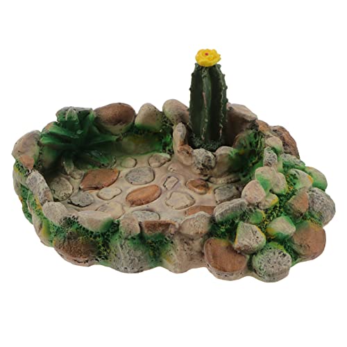 minkissy 2st Reptilien Terrarium Harz Tier Becken von minkissy