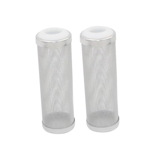 minkissy 2st Sieb Zubehör Für Aquarien Filter Rostfreier Stahl Weiß von minkissy