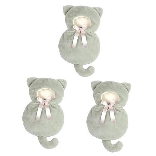 minkissy 3 Pcs Katze Geformte Hängende Nest Hängende Hängematte Warm Hamster Nest Frettchen Hängematte Meerschweinchen Käfig Zubehör Igel Nest Chinchilla Meerschweinchen Bett Haustier Bett Haustier von minkissy