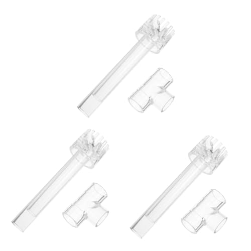 minkissy 3 Sätze Entfetter Für Aquarien Aquatischer Skimmer Zubehör Für Aquarien Bepflanzter Tankfilter Wasserreiniger Für Aquarien Seerosenpfeife Rohrskimmer Aquarium Entfettender Film Abs von minkissy