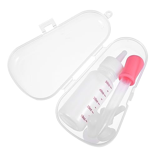 minkissy 3 Sets Stillgerät, Katzenfütterungs- und Bewässerungszubehör, Haustier-Hamster-Futterstation, Milch, Babyprodukte für Neugeborene, Welpen, Zuchtflasche und Kunststoff-Welpen, minkissy 3 Sets Stillgerät, Katzenfütterungs- und Bewässerungszubehör, Haustier-Hamster-Futterstation, Milch, Babyprodukte für Neugeborene, Welpen, Zuchtflasche und Kunststoff-Welpen, von minkissy
