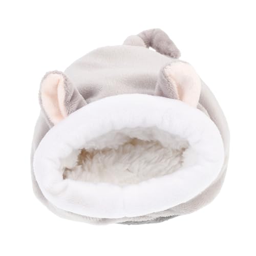 minkissy 3 stücke Plüsch Spielzeug Bunny Spielzeug Kaninchen Zubehör Vogel Haus Kit Meerschweinchen Wärmer Hamster Verstecken Kleintier Versteck Bett Hamster Käfig Kleines Haus Schlafsack Papagei Igel von minkissy