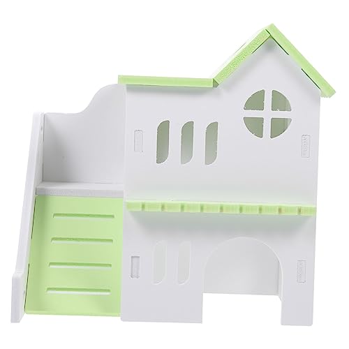 minkissy 3St Hamsterbett Spielset aus Holz entzückendes Chinchilla-Versteck Spielzeuge kleines Hamsterhaus kleines Hamsterspielzeug Prämie Kleiner Hamster Käfig Nest Zubehör schmücken PVC von minkissy