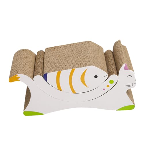 minkissy 3St Katzenkratzbrett dreiteiliges Set Katze kratzmatte katzenkratzmatte Spielzeug Haustierkätzchen, das kratzt Katzenkratzlounge die Katze Katzenkratzer Sofa Schaber von minkissy