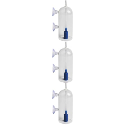 minkissy 3St Sauerstofflöser für Aquarien Fischglas aus Glas Luftornamente Luft-Kit Aquarium Diffusor Luftstein für Aquarien Aquarienblasenstein Bepflanzter Tank Suite Luftverteiler von minkissy