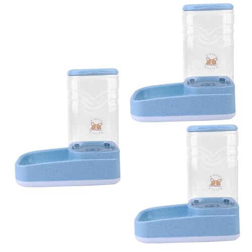 minkissy 3St Trinkbrunnen für Haustiere Haustier Trinknapf Wassernapf für Katzen pet Water Bowl Automatischer Wasserspender für Haustiere katzenfutter Futterautomat für Haustiere von minkissy