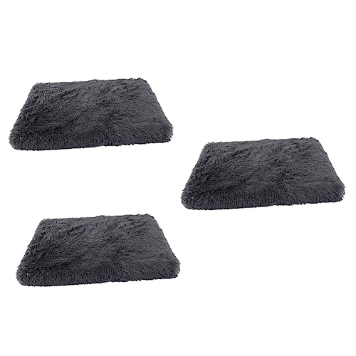 minkissy 3pcs Hundebett Anti Slip Zwinger Matte Welpen Schlafbett Anti Hund Matten Hundesofa Matte Camas Para Welpennest Matte Selbstwärmende Haustier Pad Hund Bodenmatte Sofa Bett Tuch Katze von minkissy