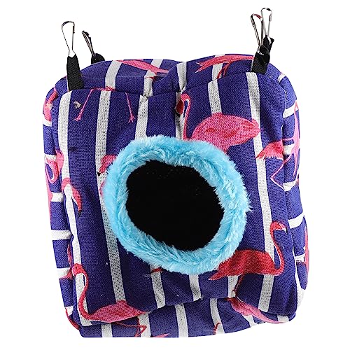 minkissy 3pcs hamster nest rat warm hideout squirrel winter nest rat mat supple hamster bed hamster bed hideout hamster warming sittich toy sugar glider hideout pet cotton hedgehog von minkissy