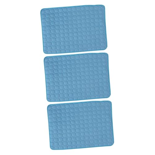 minkissy 3pcs pet blanket pet cooling pad summer dog bed small animal blanket dog cooling mat dog bed for small dogs cooling pad for dog pet cooling mat for cats the dog pet supplies von minkissy