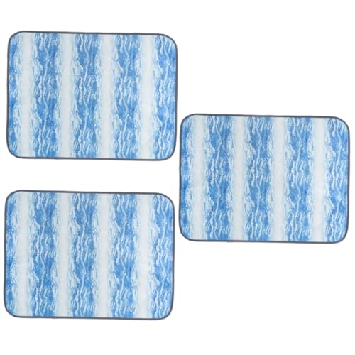 minkissy 3pcs pet sleeping mat cooling blanket cushion pet cat mat dogs crates pad dog summer ice summer cooling mat cooling cushion pet cushion Cat Beds rabbit puppy Polyester von minkissy