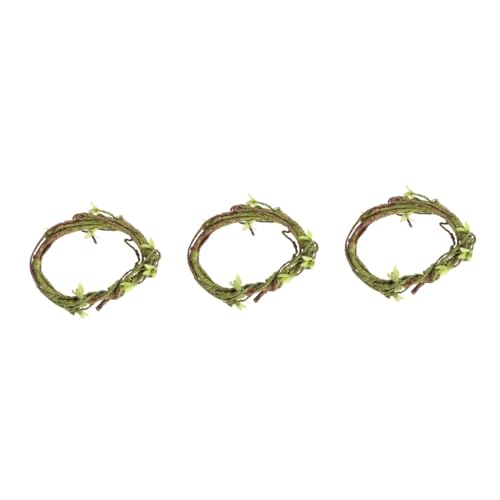 minkissy 3pcs reptile climbing tree reptile plants jungle vines flexible reptile decor jungle vines for terrarium gecko vines reptile toys jungle climber vine reptichip Small animals pet von minkissy