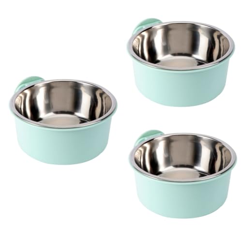 minkissy 3st Fallkäfige Für Hunde Feeder Boxen Für Hunde Katzennäpfe Futterspender Für Hunde Hundefutter Haustierzubehör Hundenapf Wasserschale Hundehütte von minkissy