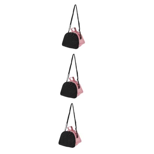 minkissy 3-teilige Reisetasche Für Meerschweinchen Atmungsaktive Tragetasche Kompakte Rattentasche Tragbare Hamster-Tragetasche Für Outdoor-Abenteuer von minkissy