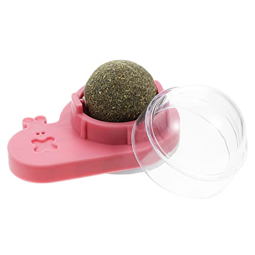 minkissy 3St Katze Mu Tian Polygonum Ball versuchung katzenleckereien Katzenminze Wandspielzeug Spielzeuge Twerking-Spielzeug Kätzchenspielzeug Katzenminze Kugelwand essbar Hauskatze Wagen von minkissy