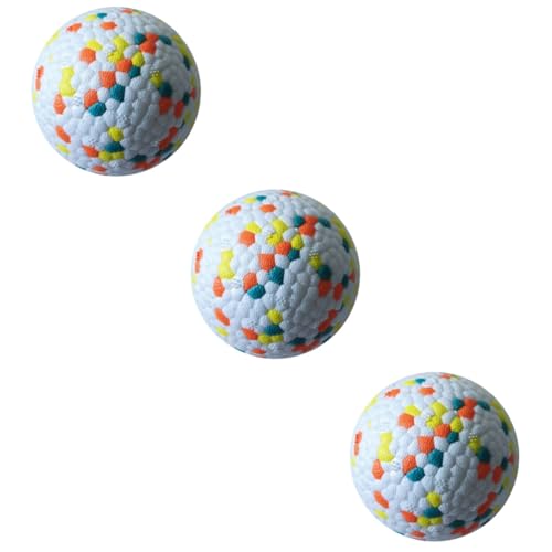 minkissy 3St Spielzeugball für Haustiere Tierspielzeug zahnspielzeug für welpen Welpe frisst Spielzeug zähes Schleifspielzeug für Haustiere Pet-Ball Kauball von minkissy