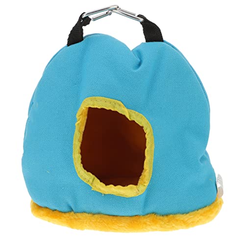 minkissy 3st Wintervogelhütte Plüsch Spielzeug Für Draußen Nest Für Papageien Hängematte Für Draußen Sittich Spielzeug Für Kleine Tiere Eichhörnchenbett Hängend Haustier Vogel Wintermodelle von minkissy