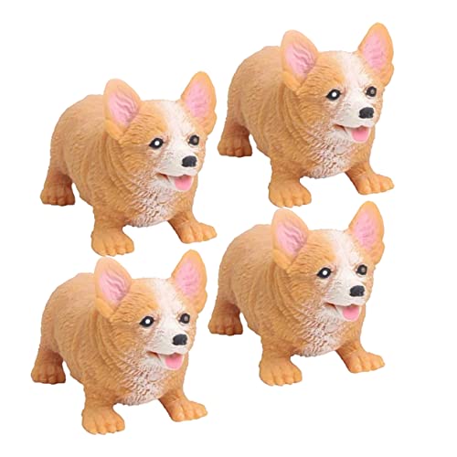 minkissy 4 Stück Entspannungs für Hunde Decompression Squeeze TPR Tiere für Stressabbau und Partyspaß minkissy 4 Stück Entspannungs für Hunde Decompression Squeeze TPR Tiere für Stressabbau und Partyspaß von minkissy