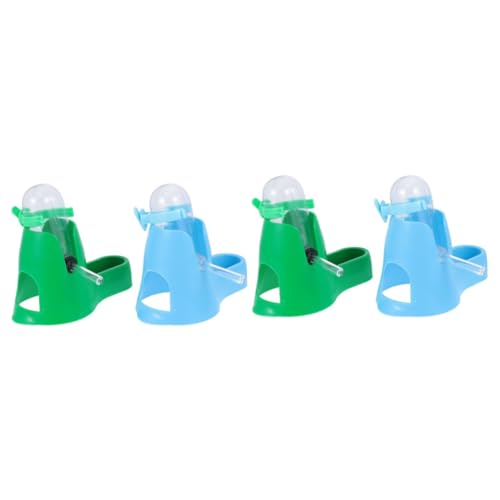 minkissy 4 Stück Trinkbrunnen Für Hamster Plastikwasserflasche Meerschweinchen Wasserflasche Wasserspender Für Mäuse Kleiner Wasserspender Für Hunde Welpe Eichhörnchen Ball Wiederverwendbar von minkissy