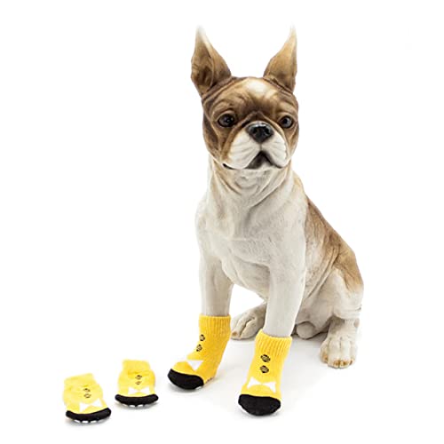 minkissy 4 stücke Haustier Liefert Welpen Liefert Pet Stuff Haustier Socken Doggie Socken Haustier Baumwolle Socken Hund Socken Welpen Hund von minkissy