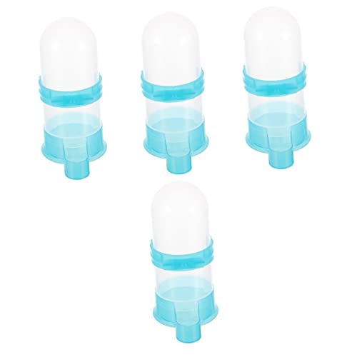 minkissy 4pcs taubentrinker vogeltränke taubentränke tränke tränke taubenspender taubenwasserspender wachteltränke Vogel wasserspender Vogel Wasser futterbehälter Kunststoff liefert Brief Taube von minkissy