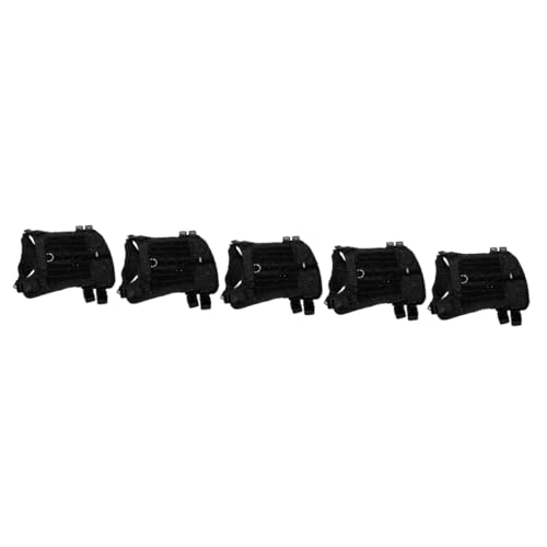 5pcs Deutsch Schäferhund Weste Hund Auto Huhn Geschirr Hund Zubehör Hundegeschirr Hundejacke Zubehör Verschleißfeste Hundeweste Oxford Tuch Kragen von minkissy