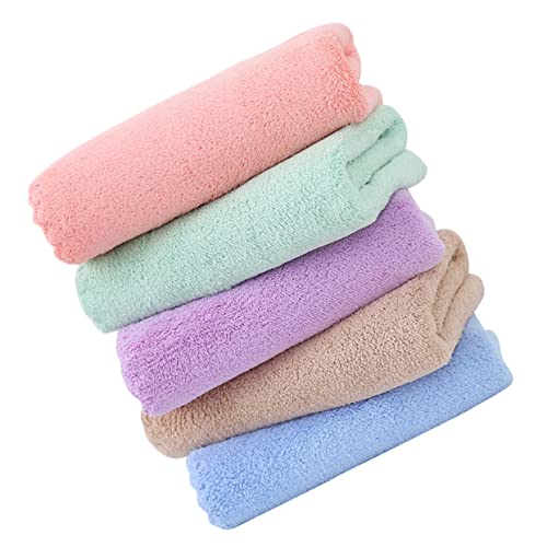 minkissy 5pcs Pet Bath Towel Mat Sleep Bedding Mats Warm Petblankets Hamster Bedding Mat Animal Sleep Mat Pad Small Pet Small Animals Bedding Mats Fleece Rabbit Dish Towels Flanell von minkissy