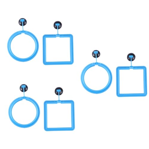 minkissy 6 Stück Aquarium Fisch Futterspender Fisch Fütterung quadratisch Ring Futter von minkissy